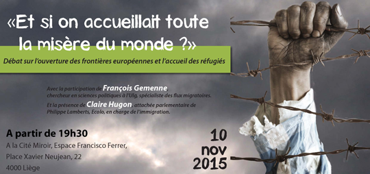Débat ouverture des frontières et accueil des migrants