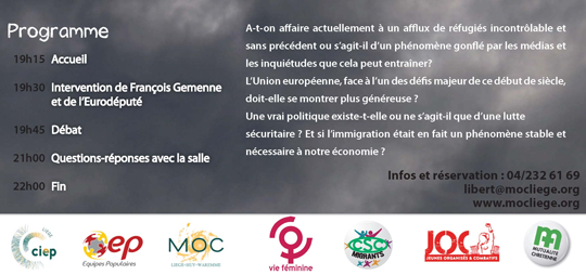 Débat ouverture des frontières et accueil des migrants