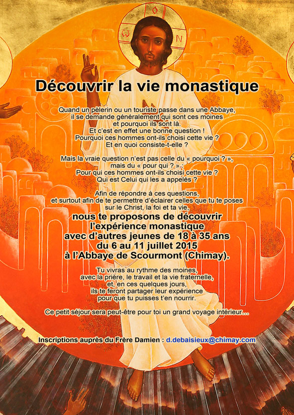 Découvrir la vie monastique